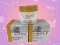 CATHERINE  placenta  cream  100ml ครีมบำรุงหน้า  ชุ่มชื้น ขาวใส  รบริ้วรอย ดูอ่อนวัย  ปกป้องผิวได้ ตลอด 24 ชั่วโมง exp.30/08/2025