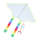 【cw】4 Sets Blank Interesting Premium Kites Making Kits Graffiti Kite Kits Kites DIY Kits ！
