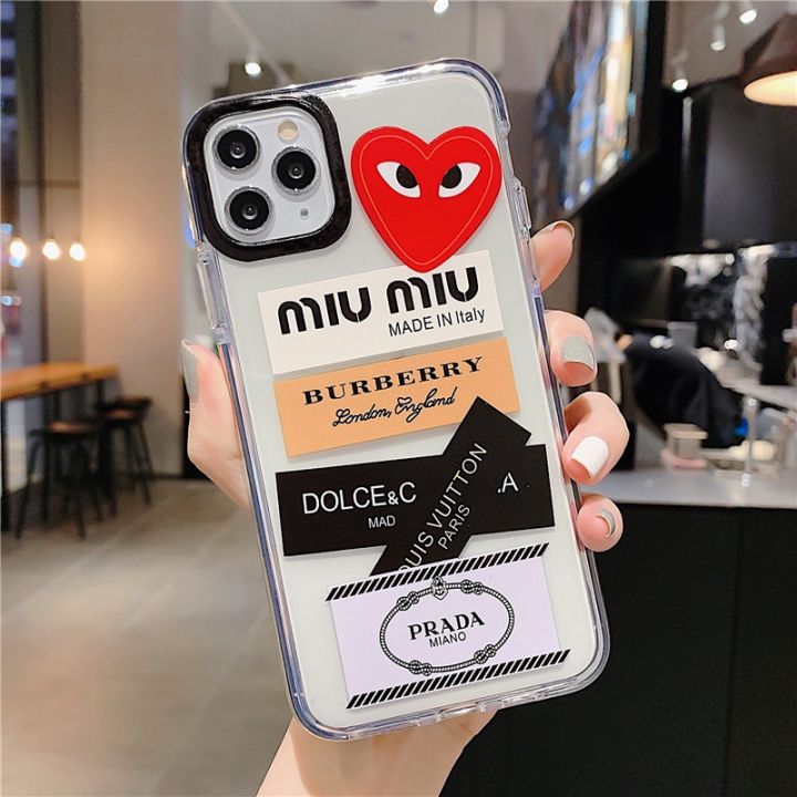 Ốp iphone - Ốp lưng fashion heart cạnh 5/5s/6/6s/6plus/6splus/7/8/7plus/8plus/x/xs/xs  max/11/11pro max - Awifi Case P3-1 