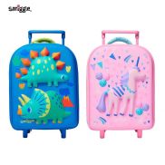 Smiggle Unicorn Dino Glide Teeny Tiny Hardtop Trolley Bag