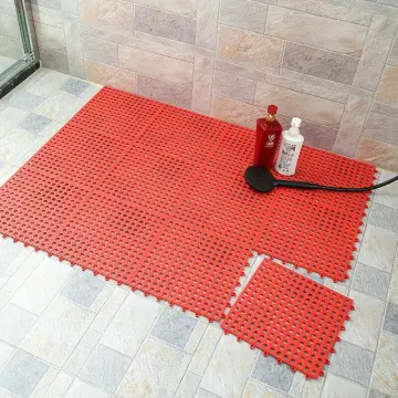 1piece Bathroom Anti-skid Mat Splicing Floor Mats Household