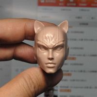 16 Scale Cat Girl Head Sculpt สำหรับ12นิ้ว Action Figure ตุ๊กตา Unpainted Head Sculpt No.302