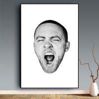 Mac Miller-Póster De Rap De ฮิปฮอป Para Sala De Estar,Póster E Impresión De Arte ผนัง,Imagen Artística ผนัง,Pintura En Lienzo,บาปมาร์โก้ผ้าใบพิมพ์กรอบภายในทำจากไม้1ชิ้น (ขนาดภาพสามารถปรับแต่งได้)