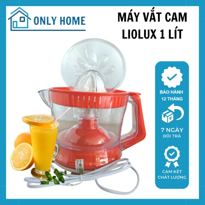 Máy vắt cam Liolux LIO-VC705 dung tích 1 lít, máy ép cam bằng điện bảo hành 12 tháng gia dụng ONLY HOME