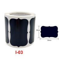 【YD】 120pcs/roll 55x35mm Erasable Blackboard Sticker Jars Organizer Labels Chalkboard Chalk Board