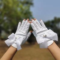 ★New★ Korean version of fingerless golf gloves womens hands fashion breathable wear-resistant GOLF supplies left and right hands