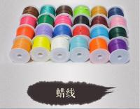 【YD】 100Yard/Roll  2mm Korea Waxed Cotton Cords Jewelry Beading Cord String