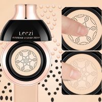 Leezi New Mushroom Powder Puff Soft Sponge Air Cushion Wet And Dry Cream Foundation Brighten Skin Concealer Long Lasting Base Foundation Mushroom Head Makeup Tools