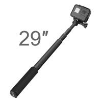 【In Stock】 hhctty 29นิ้วอลูมิเนียม Monopod สำหรับ Hero 9 8 7 6 5 Sj8 4K H9กล้องแอคชั่นเซลฟี่สำหรับ Go Pro อุปกรณ์เสริม