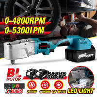 ONEVAN 1000N.M Brushless 1/2 ประแจวงล้อไฟฟ้า4800รอบต่อนาทีเกียร์กำจัดสกรูน็อตซ่อมรถเครื่องมือไฟฟ้าสำหรับ Makita 18โวลต์แบตเตอรี่