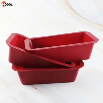 1pc Foldable Square Silicone Bread Cake Pan, Bread Toast Loaf Mold