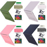 4in1 ใหม่เคสสำหรับ for 2021 2022 Macbook 2023 Air 15 A2941 Air 13.6 A2681 Pro 14 16นิ้ว A2442 A2485 2020 Air 13 M1 A2337 A2338 A2289 Matte Hard ปลอกแขนเสื้อพร้อมปลั๊กปกป้องหน้าจอคีย์บอร์ด Bundle