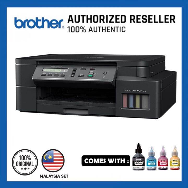 Brother Inktank Printer Dcp-t520w Aio 