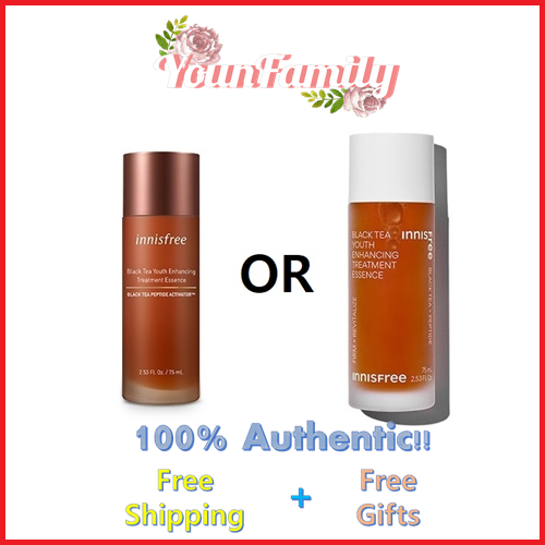 [Innisfree] Black Tea Youth Enhancing Treatment Essence Lazada