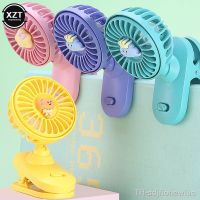 【hot】△◘◕  Cartoon Desktop Clip Student Dormitory Wall USB Rechargeable Quiet Cooling With Led And