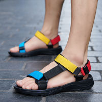 New Men Sandals Non-slip Summer Flip Flops High Quality Outdoor Beach Slippers Casual Shoes Cheap Mens shoes Water Shoes
