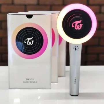 Kpop TWICE Lightstick Ver3 Official Infinity Version 3 CANDY BONG Z Ver 2  with Bluetooth Concert LED Glow Flashlight Room Decor