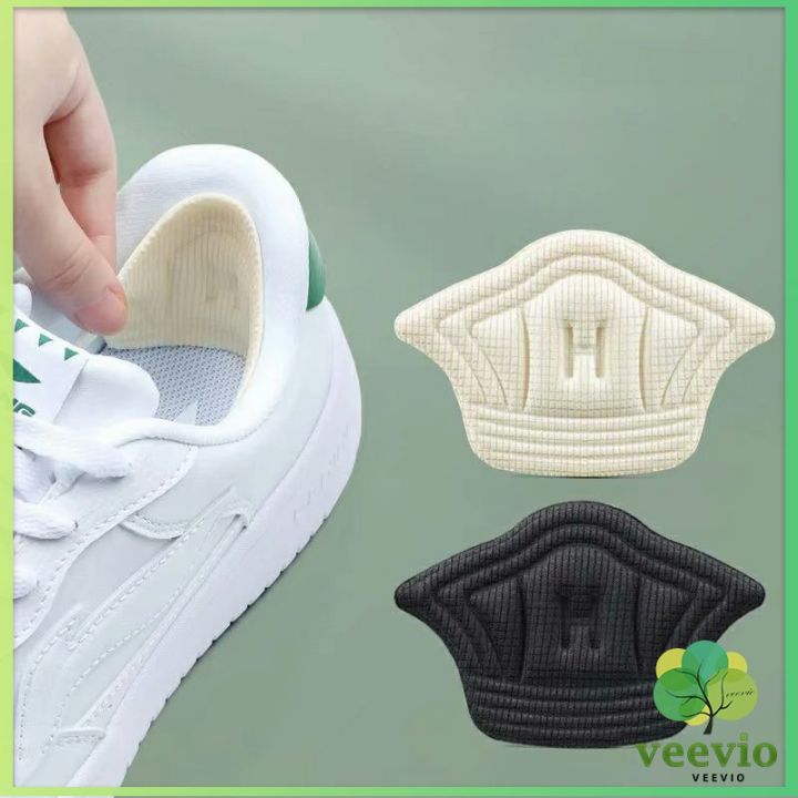 veevio-อุปกรณ์เสริมรองเท้าผ้าใบ-กันรองเท้ากัด-กันหลวม-มีความหนา2ระดับ-heel-sticker