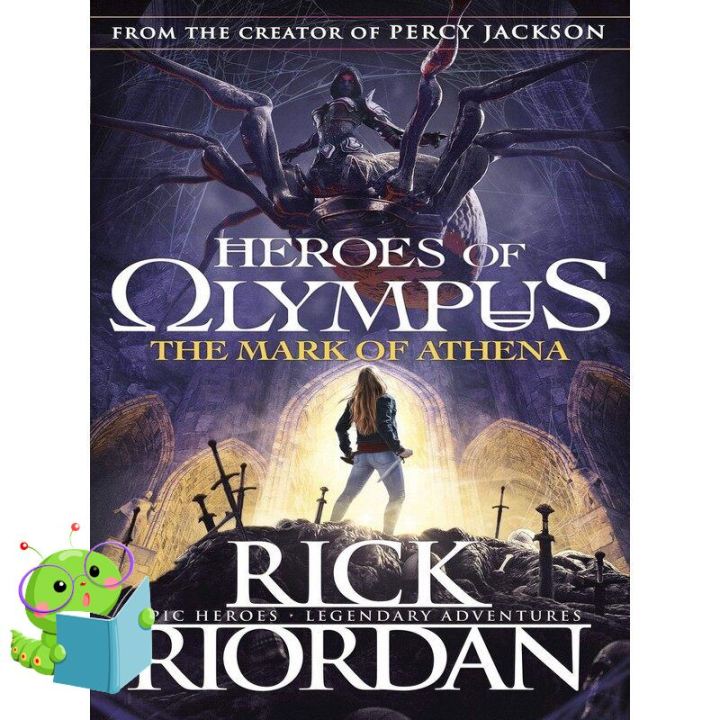 Those who dont believe in magic will never find it. ! หนังสือภาษาอังกฤษ HEROES OF OLYMPUS #3: THE MARK OF ATHENA