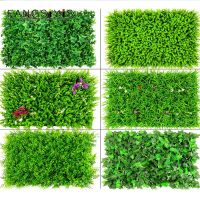 40x60 artificial plant green wall panel lawn carpet plant wall beautification decoration family outdoor wedding background lawn