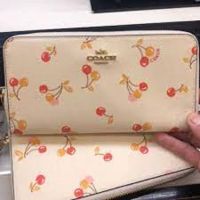 COACH #F31947 #เป๋าสตางค์Zipรอบ #ลายใหม่