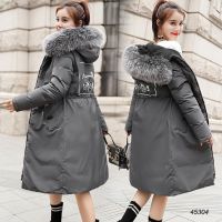 ?453?Insulated Coat ใส่ได้ 2 ด้าน มาพร้อมสายปรับเอวได้  เฟอร์ถอดได้