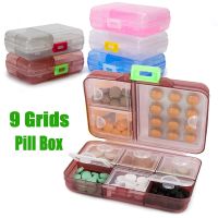 Double Layer Partition Small Pill Cases Portable One Week Partition Medicine Box Large Capacity Carry Small Medicine Pill Box Medicine  First Aid Stor