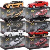 รถแบบจำลองขนาดเล็กโมเดลรถยนต์สำหรับเด็ก Tomica Unlimited RX7 Mustang DMC-12 GTR อัลลอย Diecasts &amp; ของเล่น