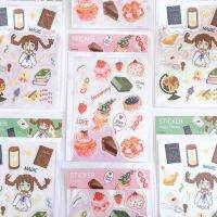 ?? 1 แถม 1 ?? สติกเกอร์กันน้ำลาย Dessert/Magic library [NuNue]