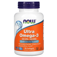 Ultra Omega-3, 500 EPA 250 DHA hộp 90 viên của NOW Foods - iHerb Việt Nam