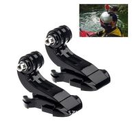 【Thriving】 【Versatile】 2 Pcs สายรัดหน้าอกหมวกนิรภัยด้านหน้า Mount แนวตั้ง Sur J-Hook Buckle Mount สำหรับ Hero 6 5 4สำหรับอุปกรณ์เสริม