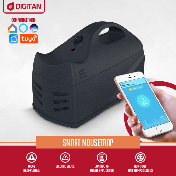 Smart mousetrap Wi-Fi Tuya