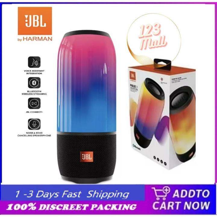 JBL Pulse 3 Wireless Waterproof Portable Bluetooth Speaker Lazada
