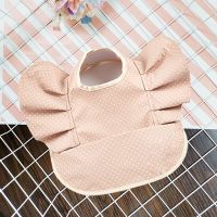 【CC】 Baby Bib Burp Cloths Saliva Dot Print New