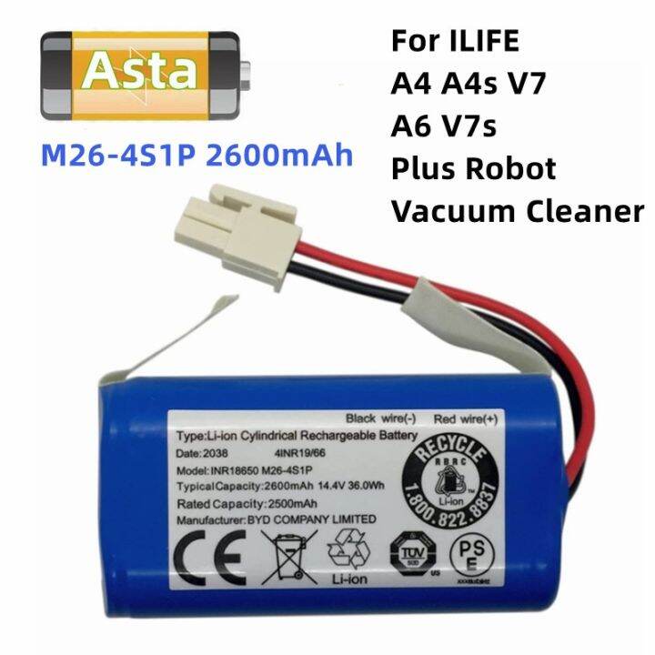 Ilife V7s Plus Robot Vacuum Cleaner Battery Original Battery Vacuum