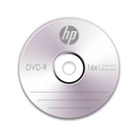 แผ่น DVD HP 16X 4.7 GB หน้าขาว แผ่นดีวีดีใช้ไรท์ข้อมูล 1แพ็ค 50แผ่น