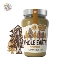 [สินค้าพร้อมจัดส่ง]⭐⭐Whole Earth Smooth Peanut Butter 340g  โฮลเอิธ์ท เนยถั่วบดละเอียด 340กรัม[สินค้าใหม่]จัดส่งฟรีมีบริการเก็บเงินปลายทาง⭐⭐