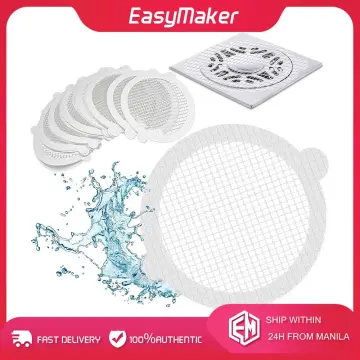 10Pc Disposable Shower Drain Hair Catchers, Mesh Stickers Hair Drainer, Hair  Catcher Shower Drain Flat, Hair Strainer, Hair Filter, Hair Stopper For  Bathroom/Bathtub/Kitchen Drain