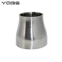 YQBS Sanitary Weld Reducer Pipe Fittings Stainless Steel SS304 Concentic Reducing For Homebrew