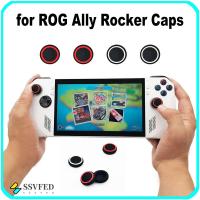 SSVFED 4/8pcs ซิลิโคนทำจากซิลิโคน ฝาโยก ออกแบบตามหลักสรีรศาสตร์ Thumbstick คอนโซลมือถือ มืออาชีพอย่างมืออาชีพ ฝาครอบจอยสติ๊ก ASUS ROG Ally