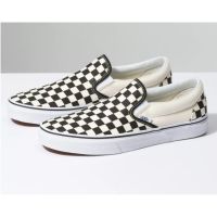 ลดล้างสต็อก Vans Classic Slip-On รองเท้าผ้าใบ แวนสลิปออน หมากรุกขาวดำ