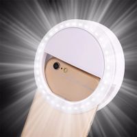 Novelty Selfie Led Fill Light Ring / Portable Camera Photography Fill Light / USB Rechargeable Live Artifact LED Selfie Light