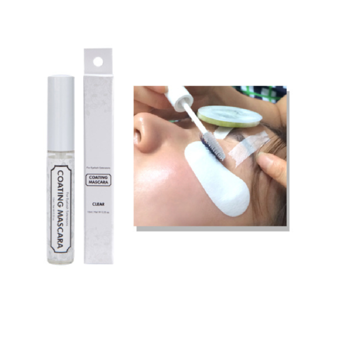 10ml eyelash extension coating sealant korea transparent lash coating