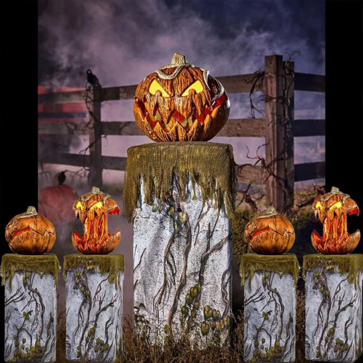 halloween-scary-pumpkin-figurine-lifelike-retractable-mouth-pumpkin-decor-for-halloween-themed-party-decor