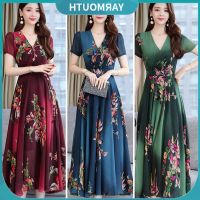 COD DSFDGESERRRRR YYR Breathable Casual Dress Ladies Long Dress Summer Casual Wear Elegant Beach Wear