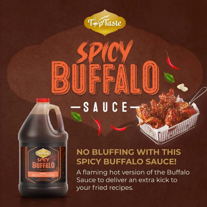 Spicy Buffalo Sauce 60ml to 1 gallon Top Taste Lazada PH