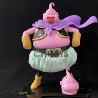 ฟิกเกอร์อนิเมะดราก้อนบอลหุ่นฟิกเกอร์เคลื่อนไหว Majin Buu อ้วนชุดสะสมรูปปั้นพีวีซีแบบเปลี่ยนได้ตุ๊กตาโมเดลของเล่น S