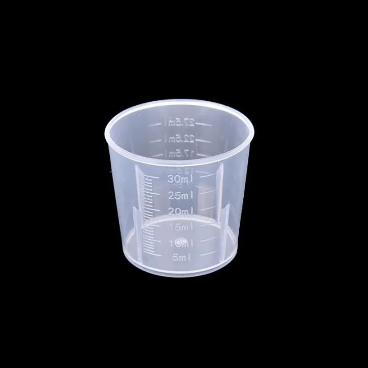 Kitchen Lab 1000ml Plastic Measuring Cup Jug Pour Spout Container 2pcs - Clear