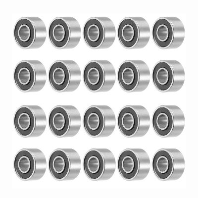 ﺴ♟ Promotion! 693RS 3mmx8mmx4mm Double Sealed Miniature Deep Groove Ball Bearing 20pcs