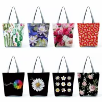 【jw】☏❡▫  Tote Ladies Outdoor Large Capacity School Teacher Shopping Print Shoulder